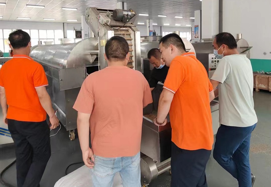 許昌智工流水線電磁炒貨機(jī)