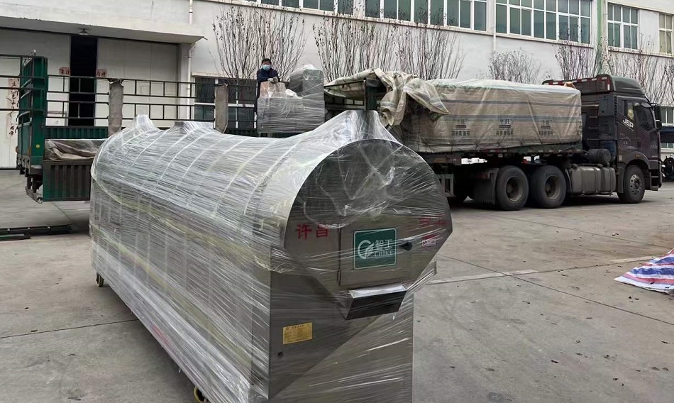 電磁流水線炒貨設(shè)備