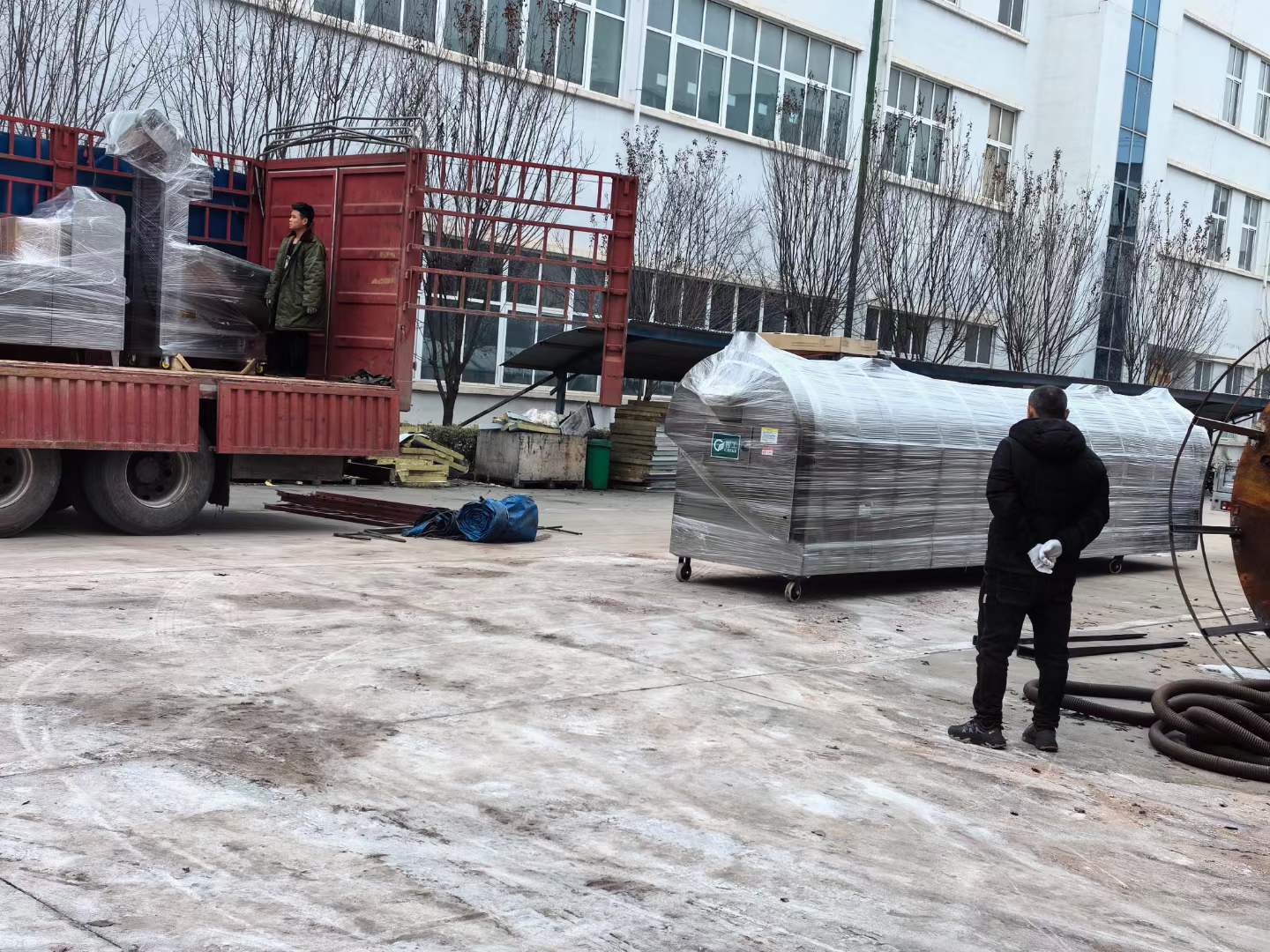 流水線電磁炒貨設(shè)備